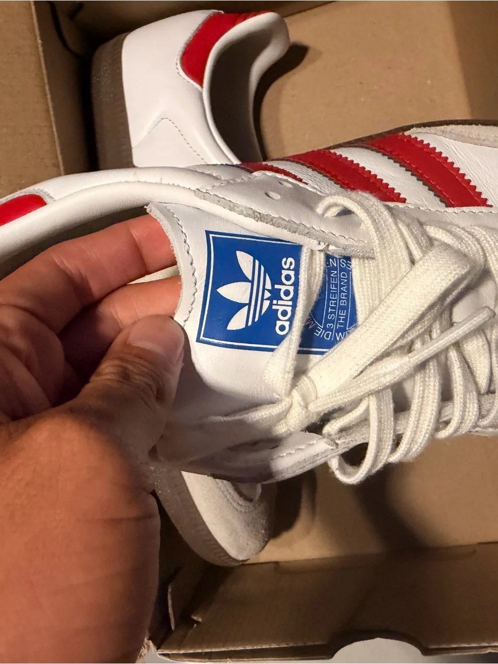 ADIDAS White sambas